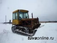 К 193 чабанским стоянкам Бай-Тайгинского района Тувы расчищена от снега дорога