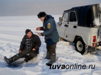 Рыбачить на льду Саяно-Шушенского водохранилища небезопасно