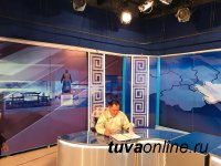 Сегодня, в 8 ч 20 минут на телеканале "Тыва" интервью Главы Тувы Шолбана Кара-оола