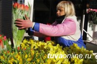 Кызыл: Для торговли цветами на улице нужно получить разрешение