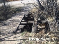Ветхий мост к селу Сосновка отремонтирован
