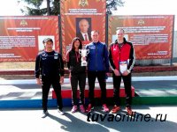 У команды Росгвардии по Туве – серебро Чемпионата Сибири по служебному биатлону