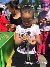 Одной из главных точек празднования Международного дня защиты детей в Кызыле стал Национальный музей Тувы