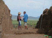 Первобытные стоянки в Туве, загадки оленных камней – на лекции Марины Килуновской
