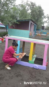 В детских садах Кызыла идет ремонт