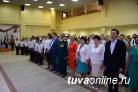 В Кызылском президентском училище подвели итоги учебного года и конкурса "Кадет Года"