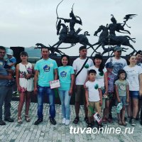 В Кызыле с участием Госавтоинспекции прошел автоквест  «Семья рулит»