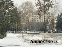 В Туве установился снежный покров
