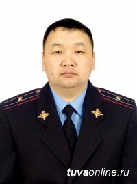 Майор полиции Айдаш Сагаан удостоился звания лучшего «Народного участкового» Республики Тыва