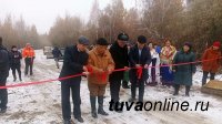 Тува: Открыт новый мост через реку Тапсы
