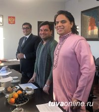 В Туву прибыла делегация из Культурного центра им. Джавахарлара Неру при посольстве Индии в Москве 