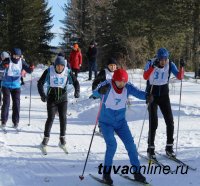 В МВД по Республике Тыва определены победители личного Первенства по лыжным гонкам среди сотрудников