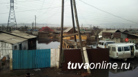 В Кызыле в связи с подтоплением домов в двух микрорайонах объявлена ЧС муниципального уровня