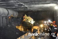 Глава Тувы сообщил об обрушении горной породы на шахте межегейского месторождения