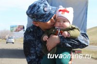 Из полугодовой командировки в Северо-Кавказский регион вернулся сводный отряд МВД по Республике Тыва 