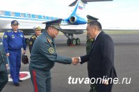 Министр обороны России Сергей Шойгу прибыл в Кызыл, где пройдет заседание совета министров обороны государств-участников СНГ
