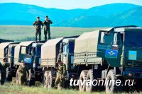 В Туве прошли первые гонки в рамках Всероссийского конкурса «Военное ралли»