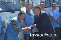 Автопарк КызылГорТранс пополнился еще 20 автобусами