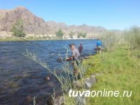 В Туве прошел республиканский командный турнир по рыбной ловле