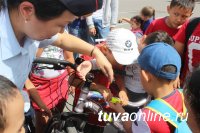 Сотрудники ГИБДД провели для юных кызылчан конкурс по велобезопасности