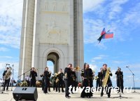 Тувинский духовой оркестр покорил Белгород на Параде духовых оркестров России