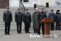 В МВД по Республике Тыва почтили память сотрудников, погибших при выполнении служебных обязанностей