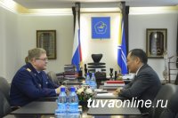 Глава Тувы встретился с новым руководителем Следственного управления СК РФ по РТ