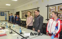 В Туве побывали звезды российского спорта, представители ЦСКА