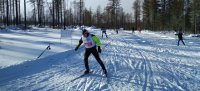 Тува: В первых лыжных гонках нового зимнего сезона на станции «Тайга» участвовало 100 лыжников от 7 до 79 лет