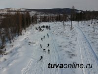Тува: В первых лыжных гонках нового зимнего сезона на станции «Тайга» участвовало 100 лыжников от 7 до 79 лет