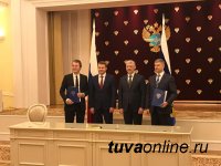 С участием куратора Тувы Орешкина подписан договор РЖД и ТЭПК о строительстве ж/д Кызыл-Курагино