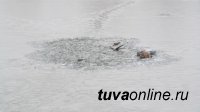 В Туве провалились под лед два ребенка 6 и 7 лет