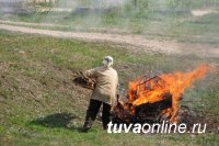 1 и 2 мая в Туве прогнозируют сильный ветер: сжигание мусора и сухой растительности в ветреную погоду - причина пожаров