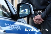 В Кызыле инспекторы ДПС задержали подозреваемого в угоне автомобиля