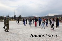 В Туве прошли мероприятия в рамках Всероссийской акции «Зарядка со стражем порядка»