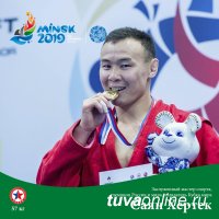 Тувинский самбист Саян Хертек завоевал серебро на вторых Европейских играх в Минске