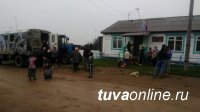В Улуг-Хемском районе Тувы размыло подъездную дорогу к селу Арыскан