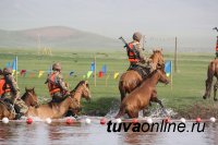 Горные стрелки из Тувы стали лучшими в метании гранат с лошади на Международном конном марафоне в Монголии