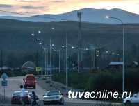 На Левобережных дачах Кызыла появилось мощное уличное освещение и 5,5 км асфальтированного автобусного маршрута