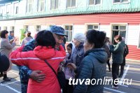 Отряд сотрудников полиции Тувы направился в командировку на Северный Кавказ
