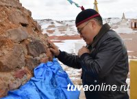 Глава Тувы посетил монгольскую Шамбалу и новый цементный завод