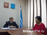 В Туве новый министр МВД провел первый личный прием граждан