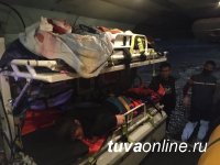 В Туве пятеро несовершеннолетних пострадали в аварии