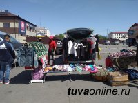 В столице Тувы уличным торговцам напомнили о соблюдении режима самоизоляции