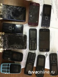 В Туве неизвестные перебросили партию телефонов на территорию тюрьмы с помощью пушки