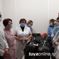 #МЫВМЕСТЕ: В Туве национальные диаспоры приготовили 300 порций узбекского плова для врачей