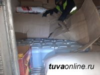 В Туве изъяли 800 литров нелегальной спиртосодержащей жидкости