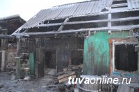 В Туве причиной каждого бытового пожара становится человеческий фактор