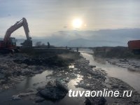 Ситуация с выходом наледевых вод в Бай-Тале (Тува) преодолена