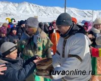 Тува: Чедихольцы привезли "Масленицу" в горную Монгун-Тайгу